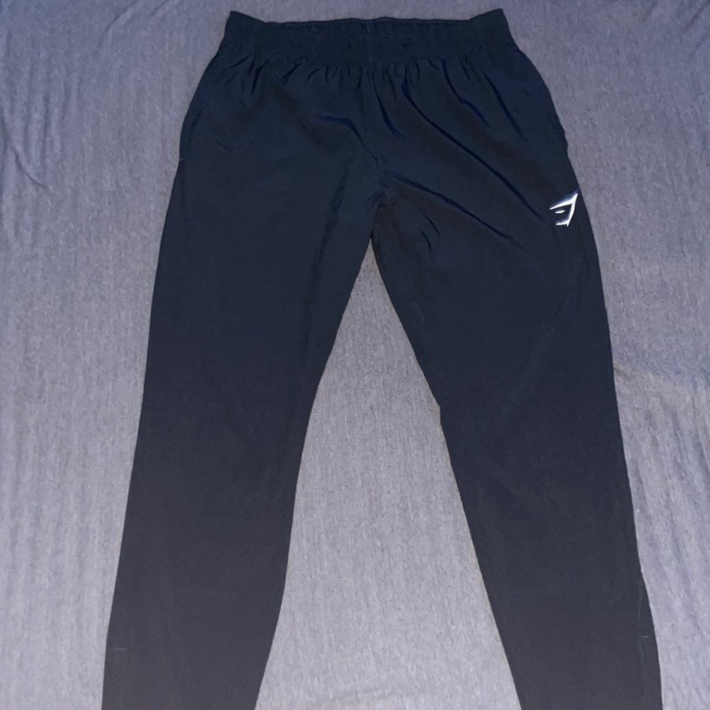 Black Gymshark Athletic Joggers